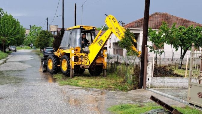 Πλημμύρισε σπίτι και στο Μεγάλο Κεφαλόβρυσο