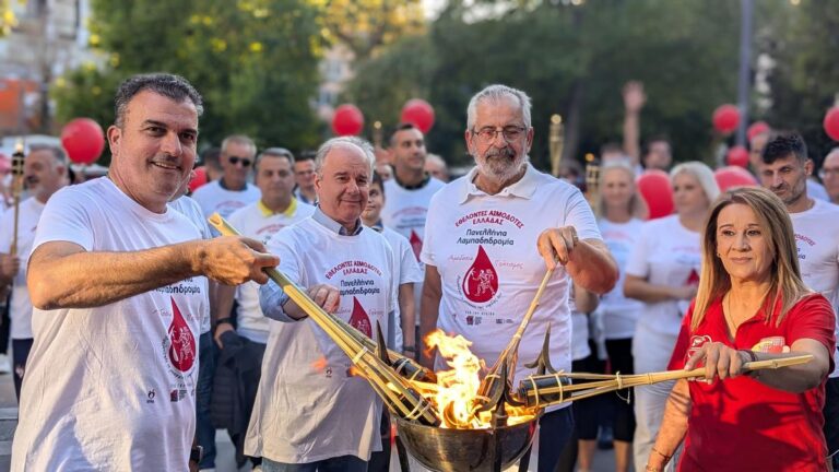 Λάρισα: Συμμετοχή φορέων και συλλόγων στη Λαμπαδηδρομία