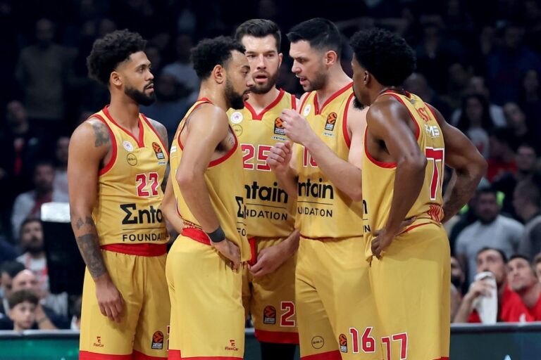 EuroLeague - Απομακρύνθηκε κι άλλο από την κορυφή ο Ολυμπιακός