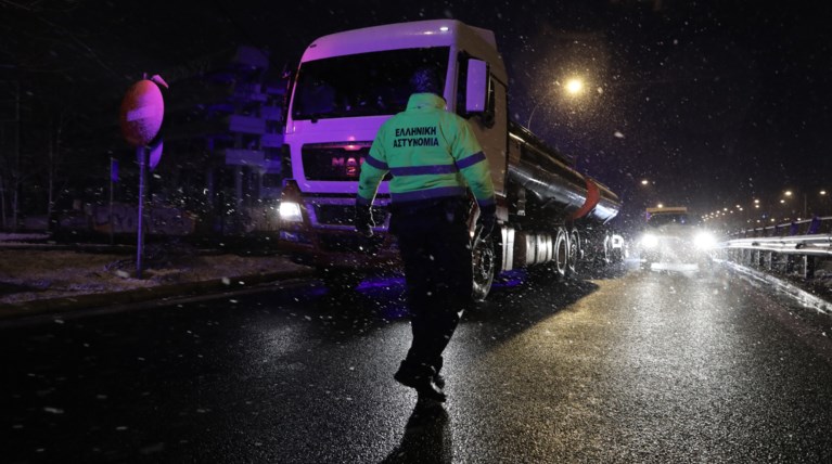 Απαγόρευση κυκλοφορίας βαρέων οχημάτων στη Θεσσαλία λόγω έκτακτων συνθηκών ασφαλείας