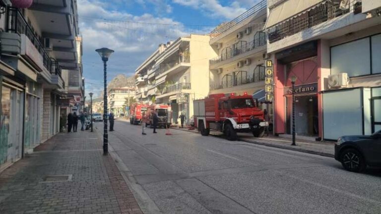 Συναγερμός για καπνούς σε ξενοδοχείο της Καλαμπάκας