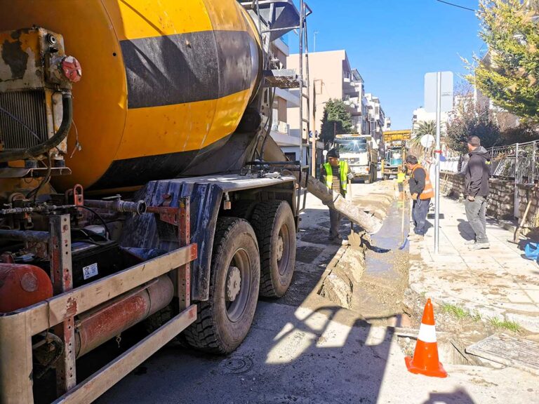 Ολοκληρώνεται αντιπλημμυρικό έργο της ΔΕΥΑΤ στην οδό Απόλλωνος