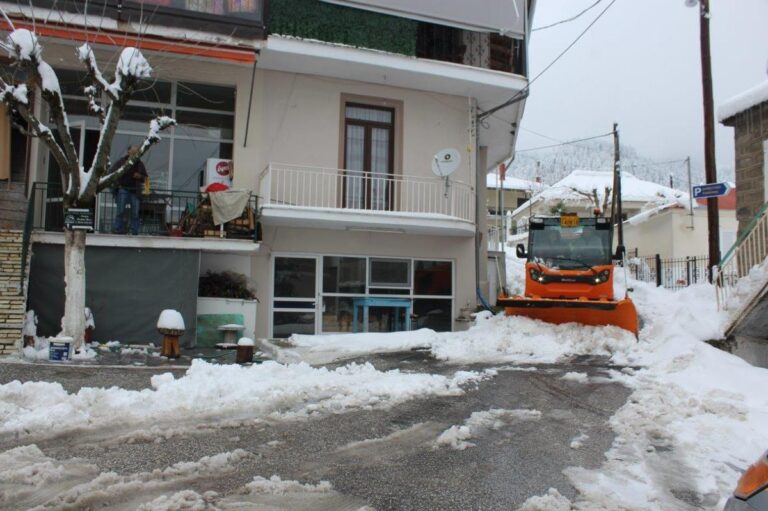 Σε πλήρη ετοιμότητα ο Δήμος Πύλης για τον χιονιά