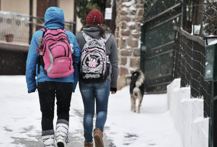 Κλειστά τα σχολεία στον Δήμο Πύλης λόγω χιονόπτωσης και παγετού