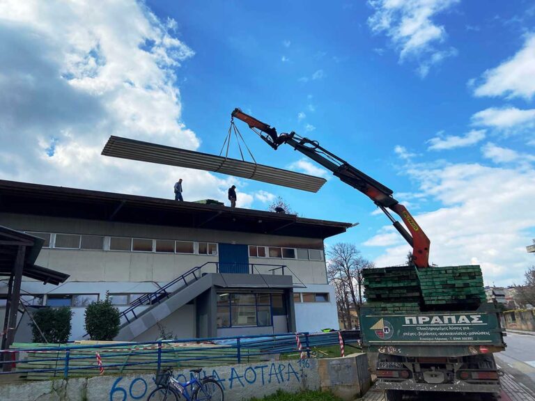 Τρίκαλα: Ενεργειακή αναβάθμιση και στο Δημοτικό Κλειστό Γυμναστήριο